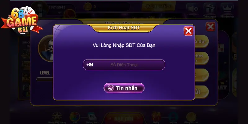 Đăng ký tại 68 game bài